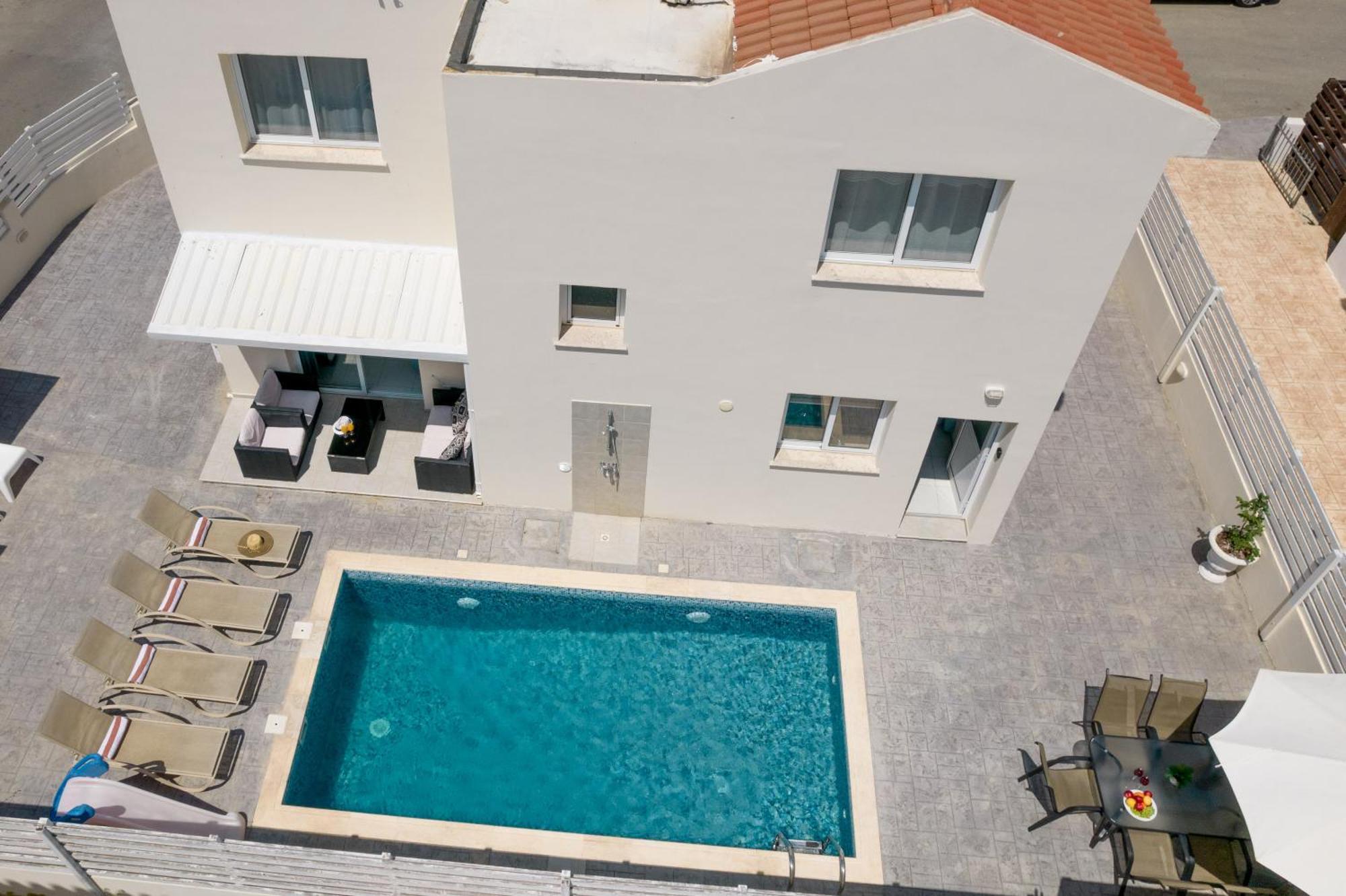 Dafni Villa Ekaterina 3 Bdrm Protaras Luaran gambar